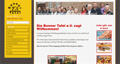 Desktop Screenshot of bonner-tafel.de