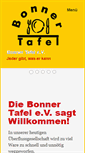 Mobile Screenshot of bonner-tafel.de